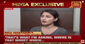 Rhea Chakraborty interview with India today