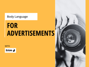 body language for  advertisements