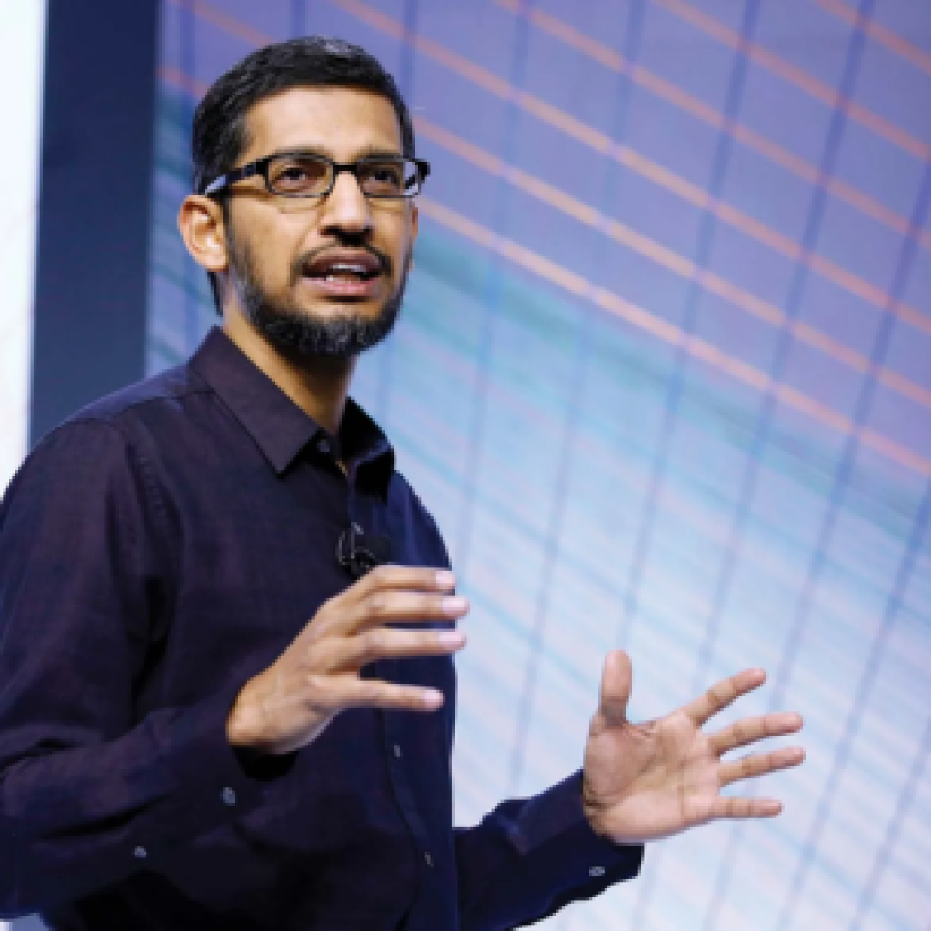 Sundar Pichai tricks of presentation
