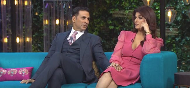 akshay-twinkle-1 Akshay Twinkle on Koffee with Karan