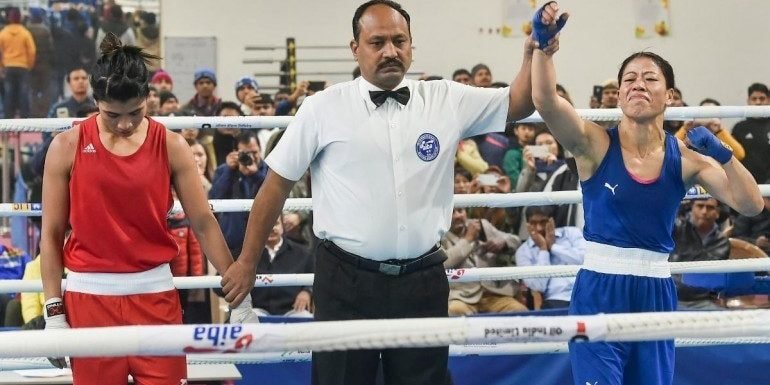Why Mary Kom Refuses A Handshake With Nikhat In The Olympics