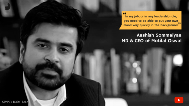 Ashish Motilal-CEO of Motilal Oswal shares how leaders benefit from Nonverbal Communication. Ashish Motilal-CEO of Motilal Oswal shares how leaders benefit from Nonverbal Communication.