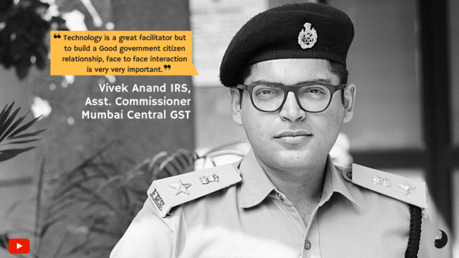 Vivekanand IRS officer Interview Hear from IRS officer how Civil Servants focus on Body Language