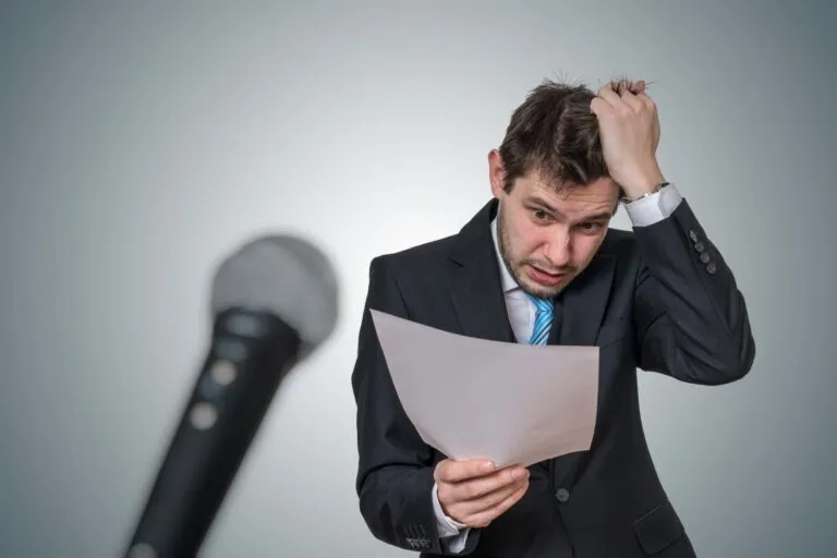 public speaking anxiety