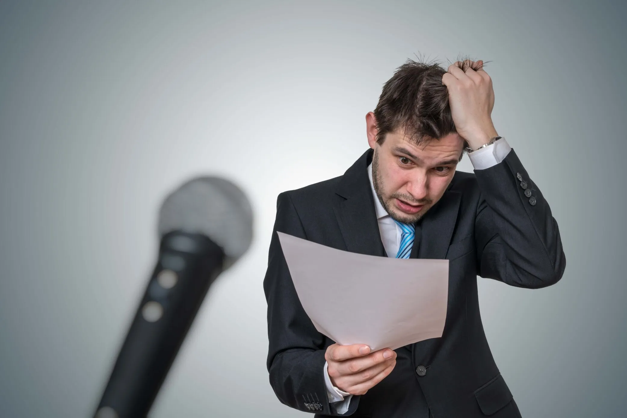 public speaking anxiety
