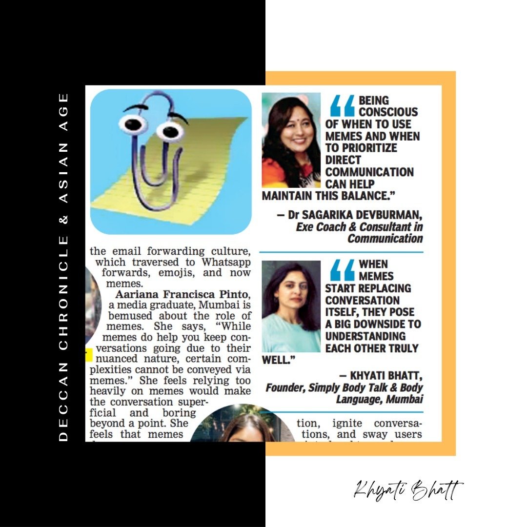 Blog 128 Meme's & Relations - Khyati Bhatt