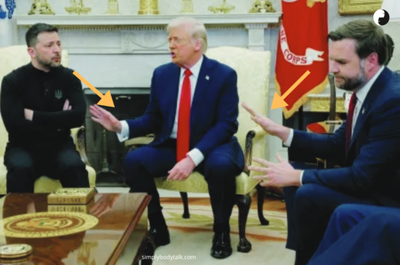 Argument between Zelensky, Trump and Vance - Body Language Analysis