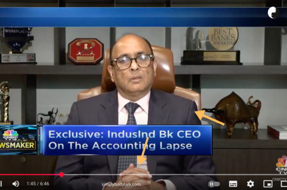 IndusInd CEO’s Defensive Posture Amid Accounting Lapse Discussion