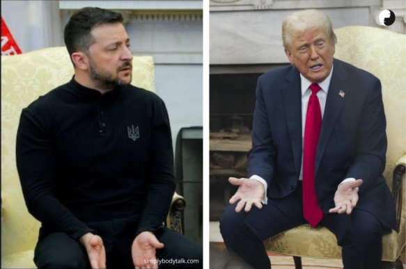 Trump Zelensky - Body Language Analysis