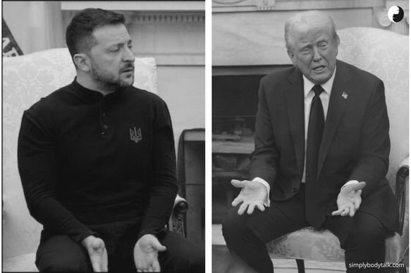 Trump Zelensky - Body Language Analysis 3 Trump Zelensky - Body Language Analysis 3