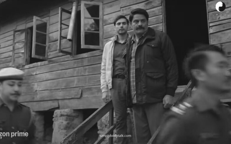 Tense Posture and Watchful Eyes: A Scene of Caution and Authority