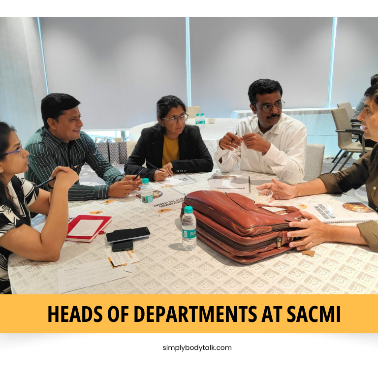 Body Language Workshop at Sachmi by Simply Body Talk