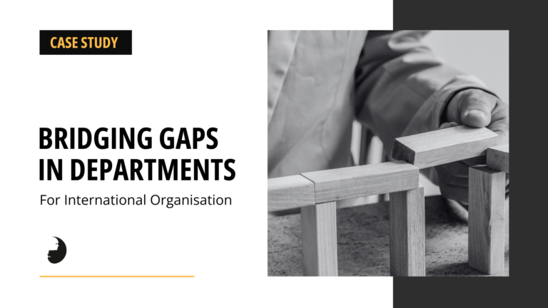 Case Study by Simply body talk on how to bridge gap in department